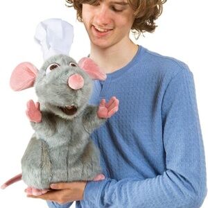 Folkmantis - Disney's Pixar Ratatouille Hand Puppet, Like New, Barely Used